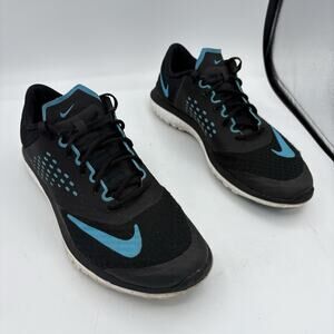 Nike Sneakers Womens Size‎ 8 FS Lite Run 2 684667-009 Black Run Walk Shoes